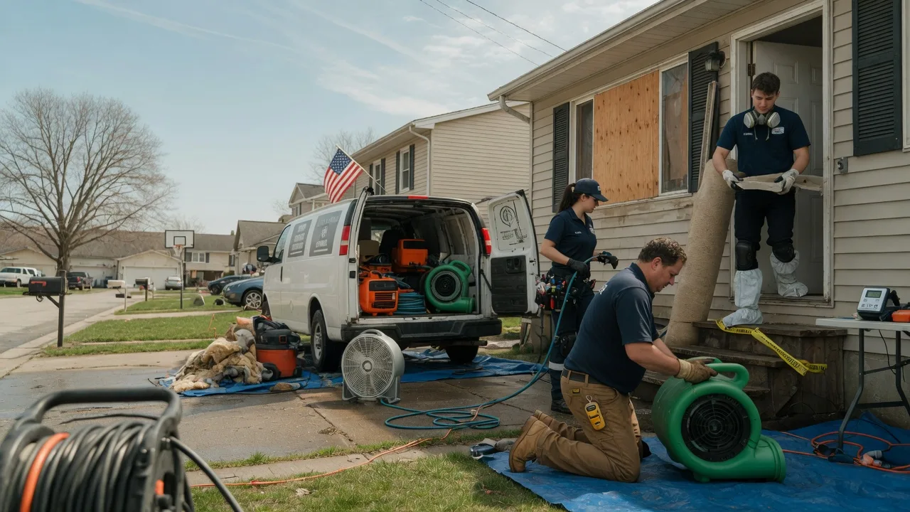 Water Damage Restoration in Plymouth, OH near me